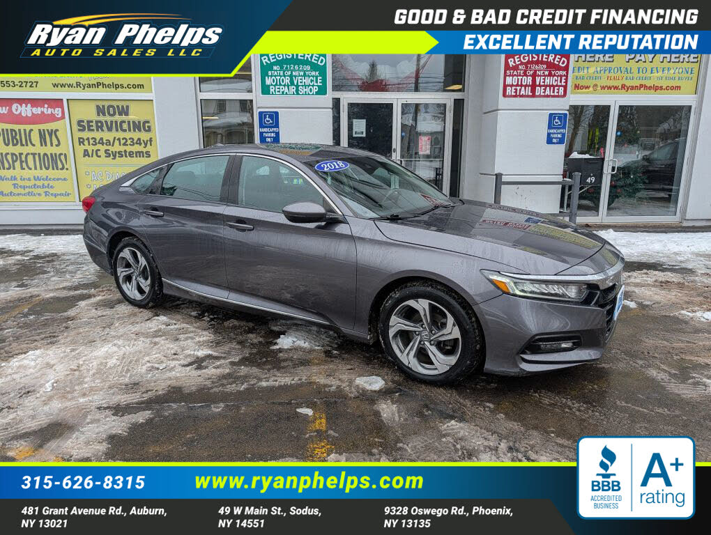 2018 Honda Accord 1.5T EX-L FWD with Navigation