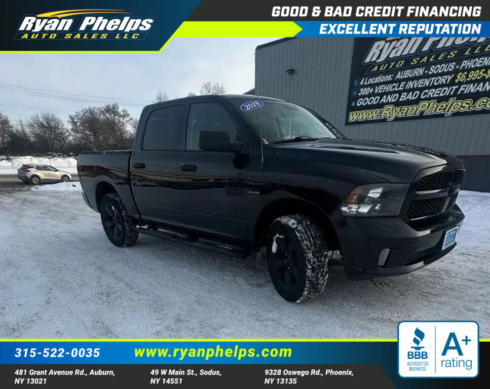 2018 RAM 1500 Express Crew Cab 4WD