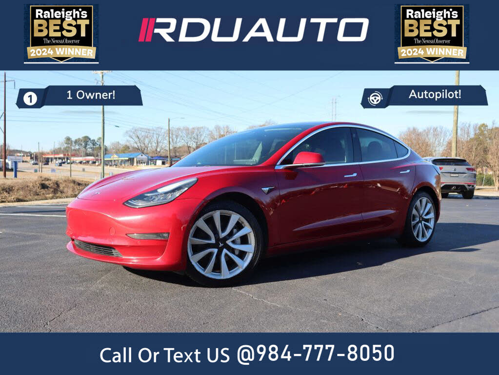 2018 Tesla Model 3 Long Range AWD