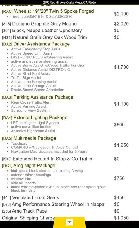 2021 Mercedes-Benz C-Class AMG C 63 S Coupe RWD