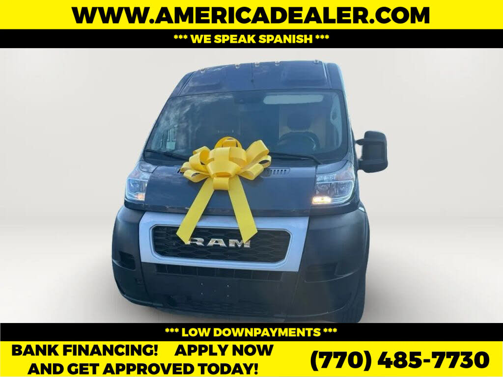 2021 RAM ProMaster 3500 159 High Roof Extended Cargo Van FWD