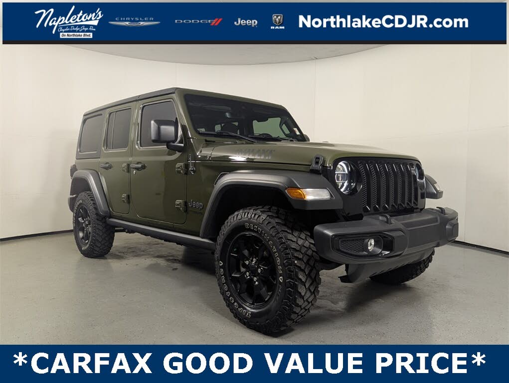 2022 Jeep Wrangler Unlimited Willys 4WD