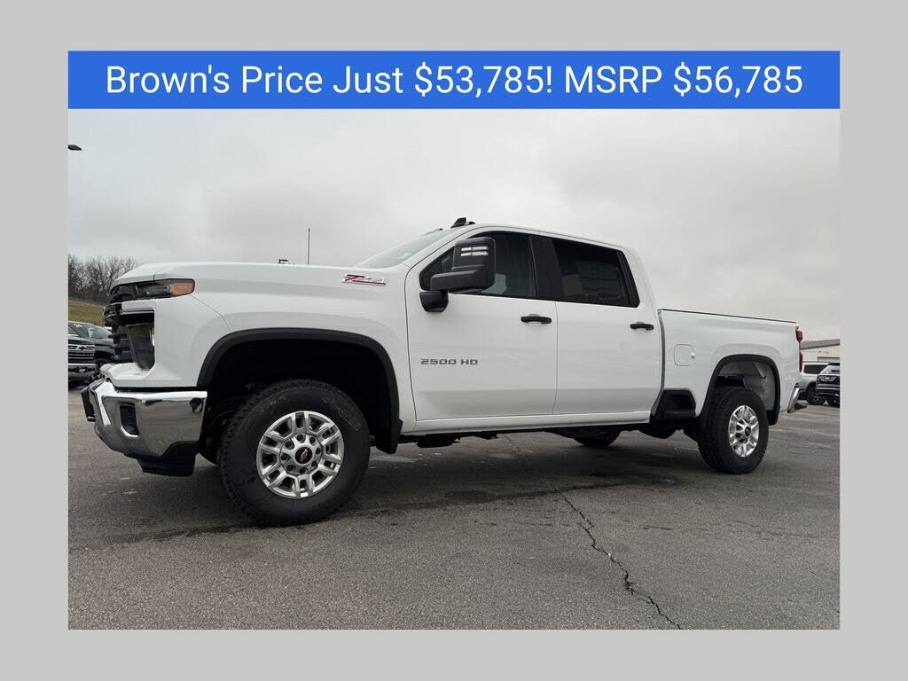 2026 Chevrolet Silverado 2500HD Work Truck Crew Cab 4WD