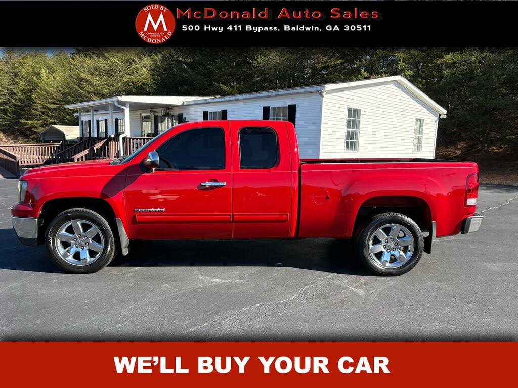 2012 GMC Sierra 1500 SLE Ext. Cab