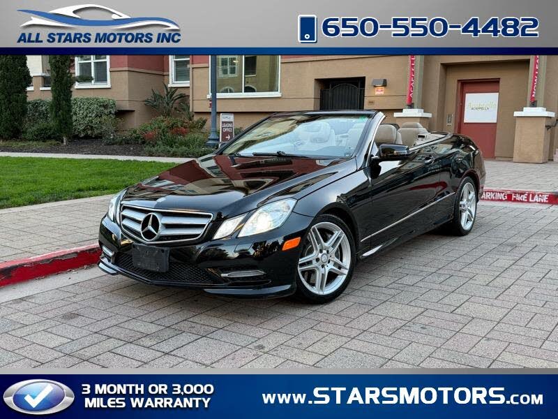 2013 Mercedes-Benz E-Class E 550 Cabriolet
