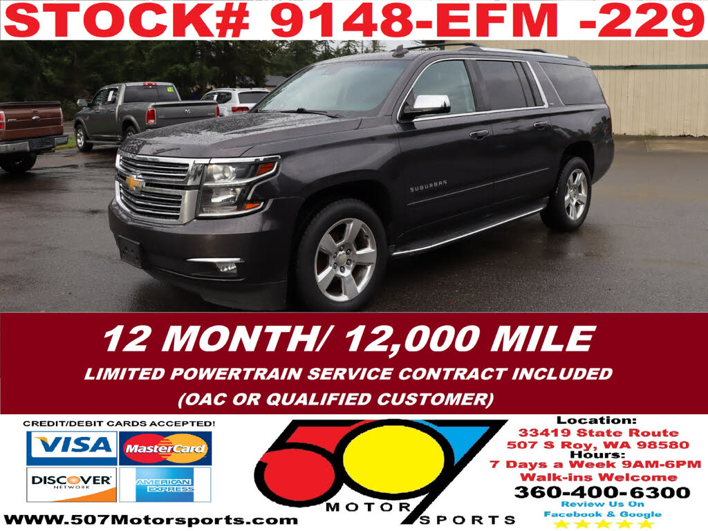 2015 Chevrolet Suburban 1500 LTZ 4WD