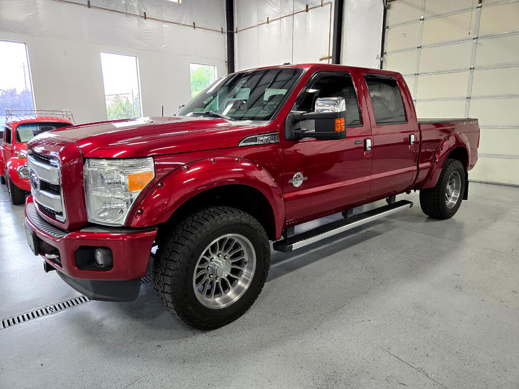 2016 Ford F-350 Super Duty Platinum Crew Cab 4WD