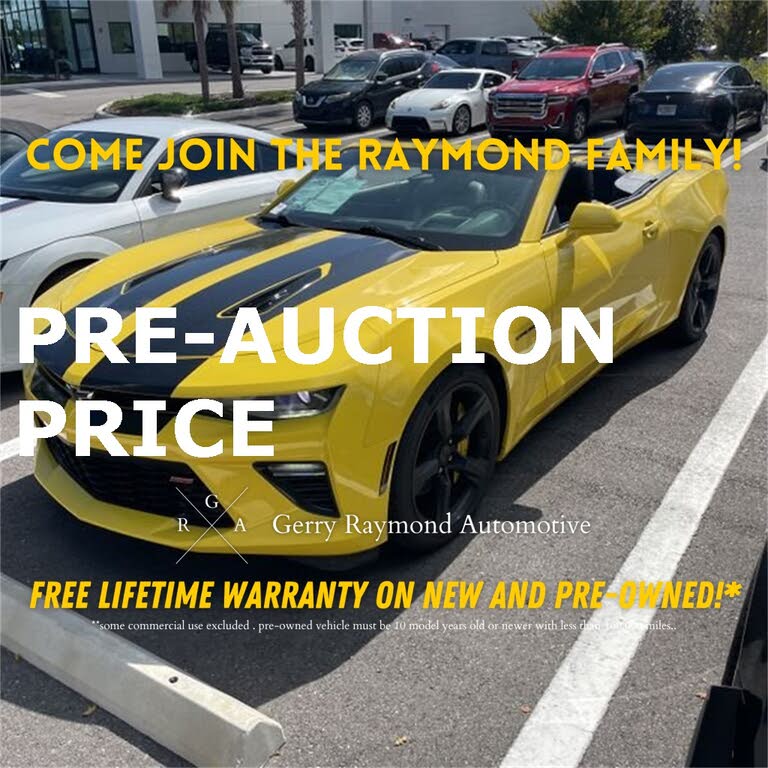 2018 Chevrolet Camaro 2SS Convertible RWD