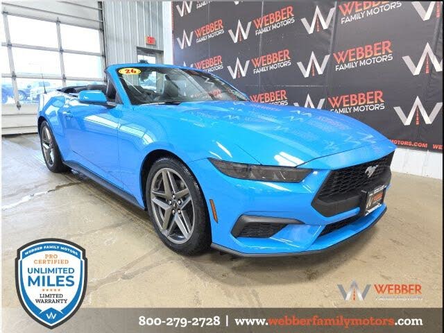 2026 Ford Mustang EcoBoost Premium Convertible RWD
