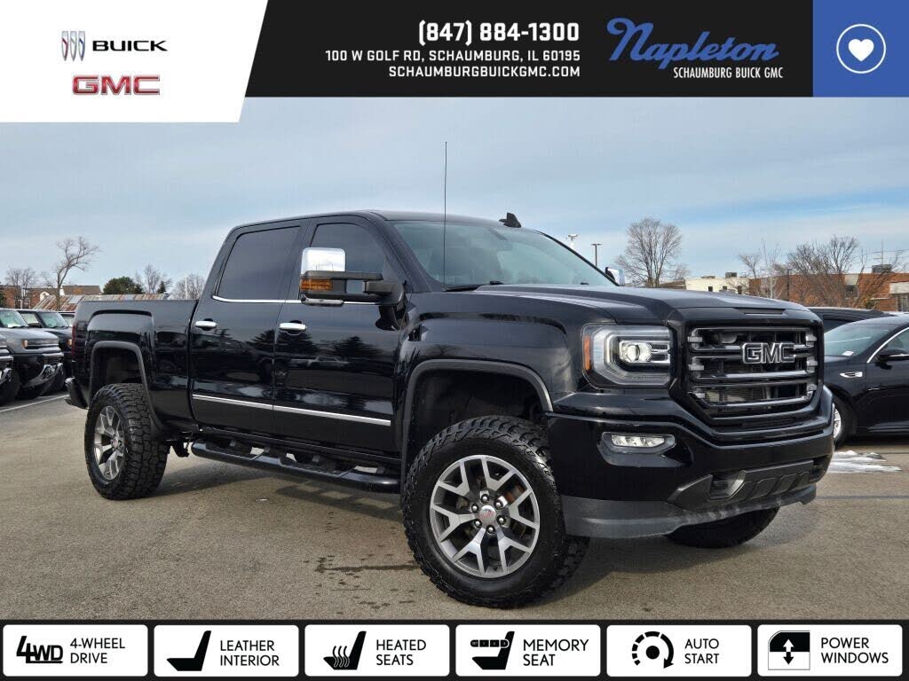 2016 GMC Sierra 1500 SLT Crew Cab 4WD