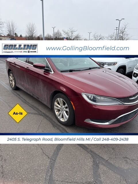 2015 Chrysler 200 Limited Sedan FWD