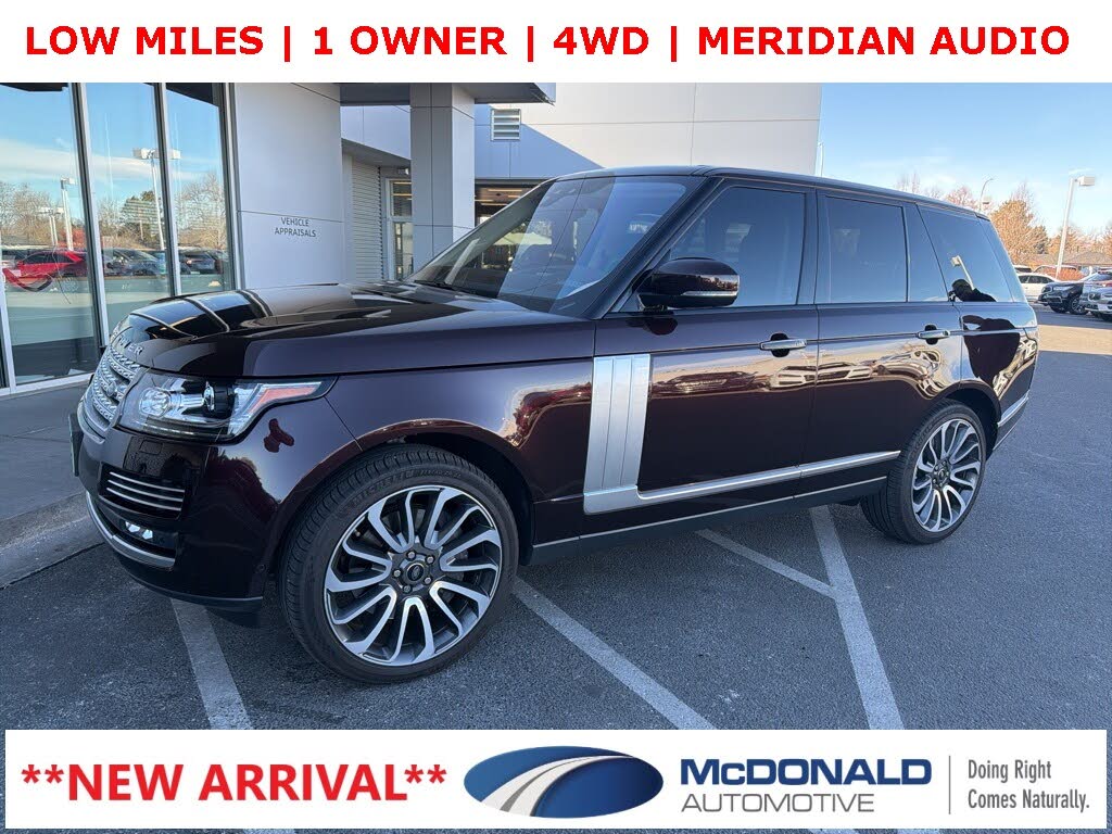 2017 Land Rover Range Rover V8 Autobiography 4WD