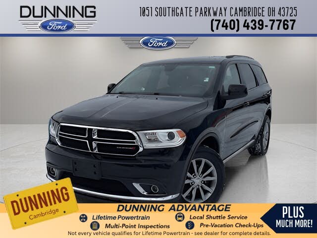 2018 Dodge Durango SXT AWD