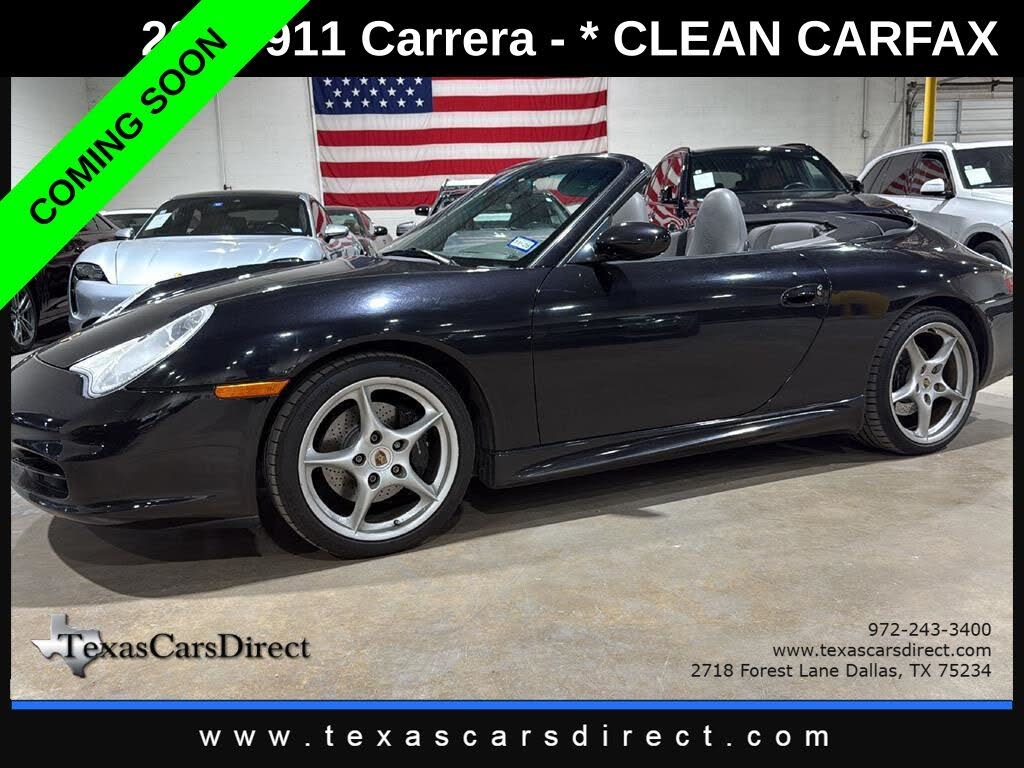 2003 Porsche 911 Carrera Cabriolet RWD