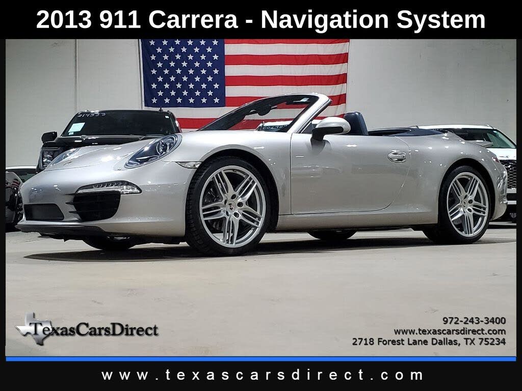 2013 Porsche 911 Carrera Cabriolet RWD