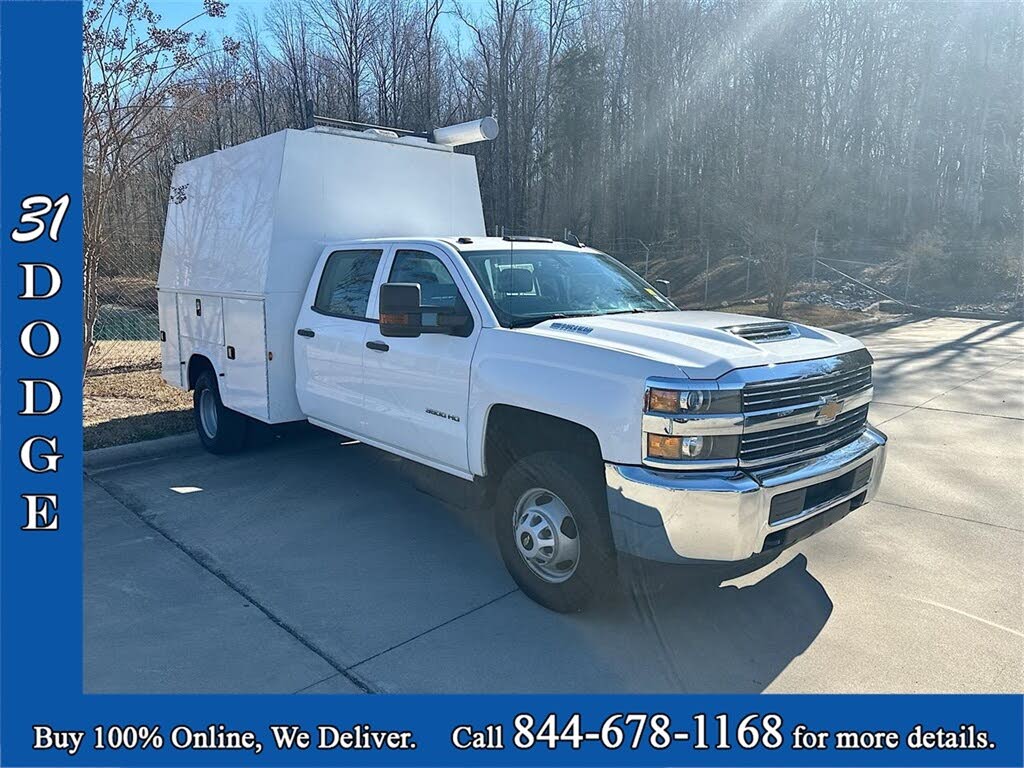 2018 Chevrolet Silverado 3500HD Work Truck Crew Cab LB DRW 4WD