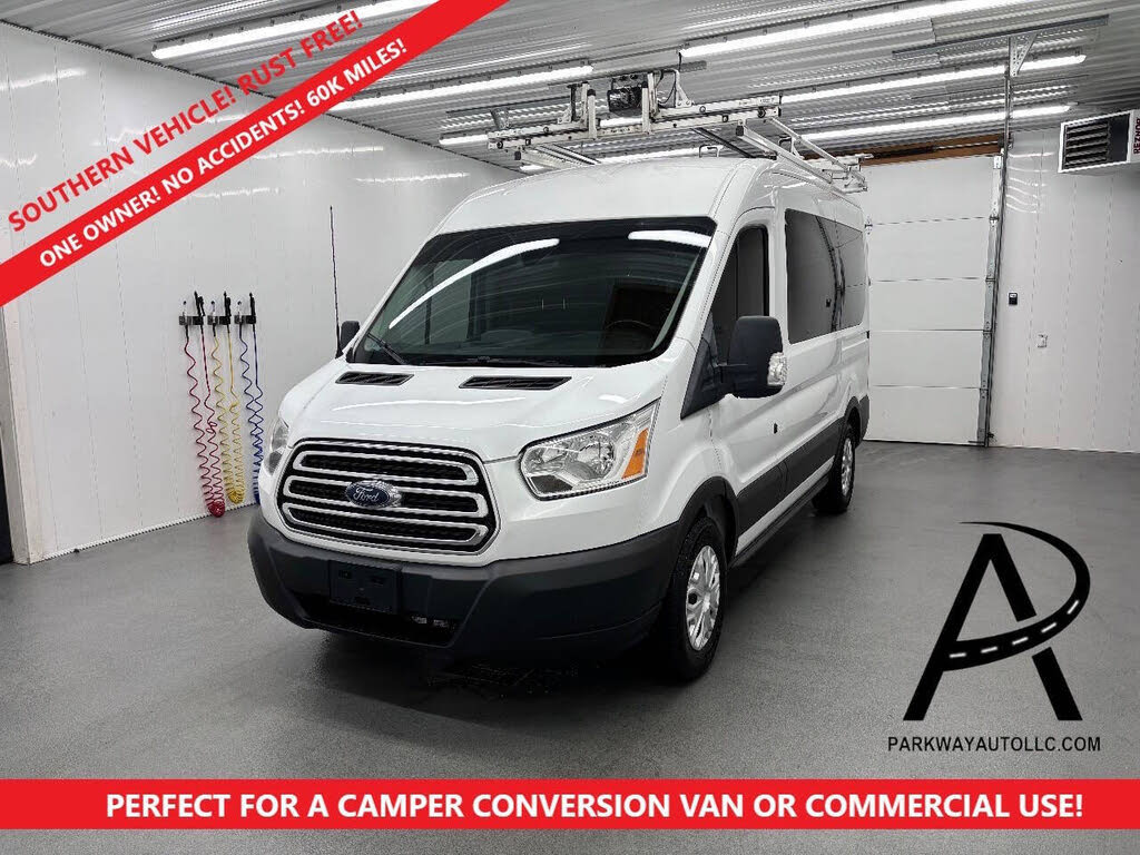 2019 Ford Transit Passenger 150 XLT Medium Roof RWD with Sliding Passenger-Side Door