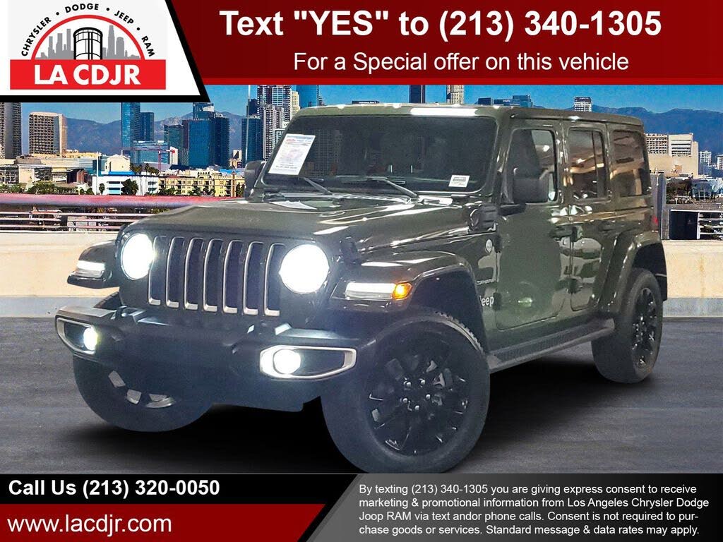 2021 Jeep Wrangler 4xe Sahara 4WD