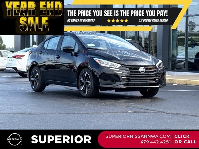 2025 Nissan Versa SR FWD