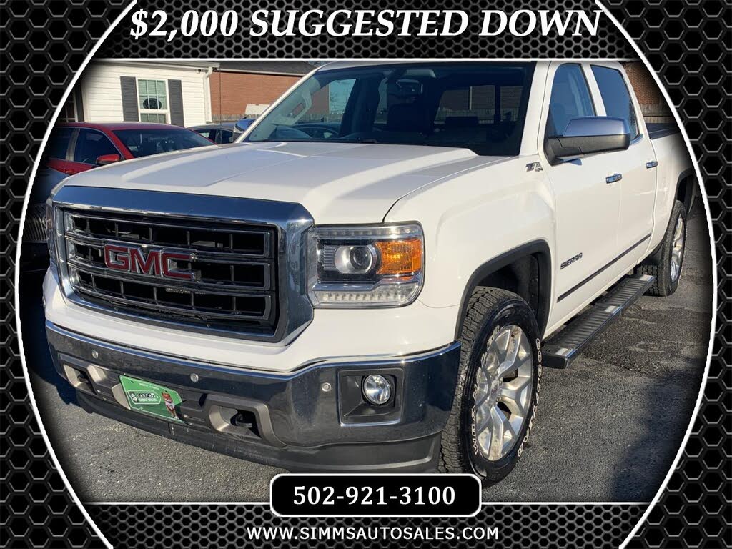 2015 GMC Sierra 1500 SLT Crew Cab 4WD