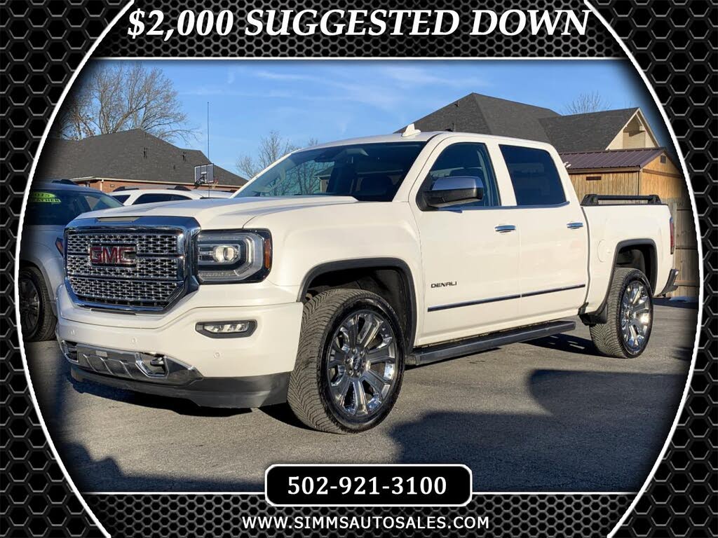 2017 GMC Sierra 1500 Denali Crew Cab 4WD