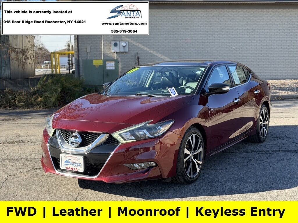 2017 Nissan Maxima SL FWD