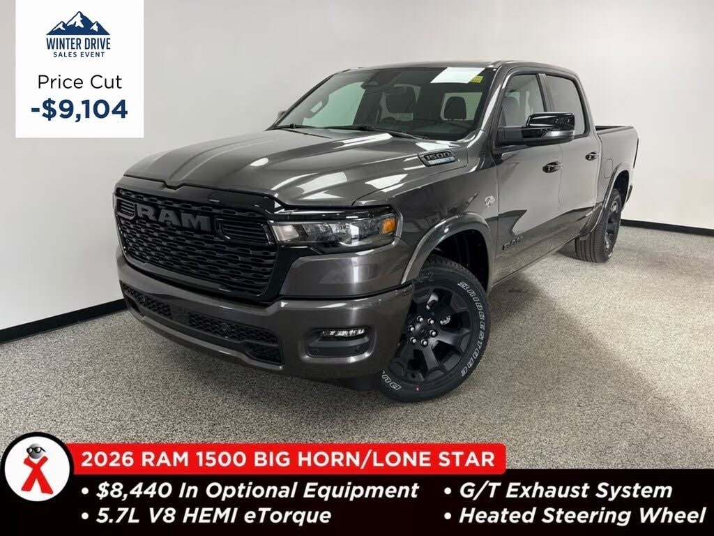 2026 RAM 1500 Big Horn Crew Cab 4WD