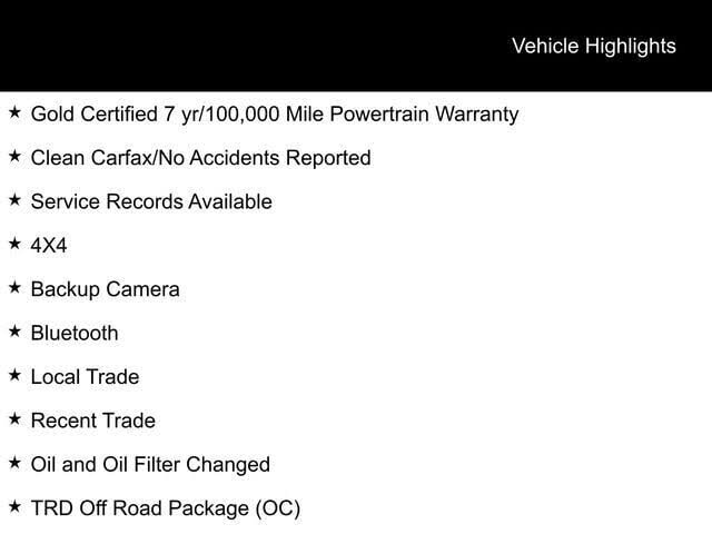 2018 Toyota Tacoma TRD Off Road Double Cab 4WD