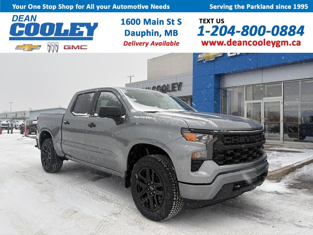 2026 Chevrolet Silverado 1500 Custom Crew Cab 4WD