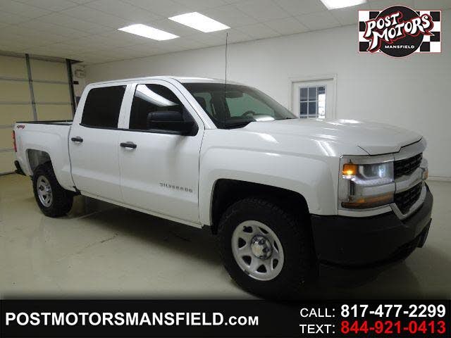 2018 Chevrolet Silverado 1500 Work Truck Crew Cab 4WD