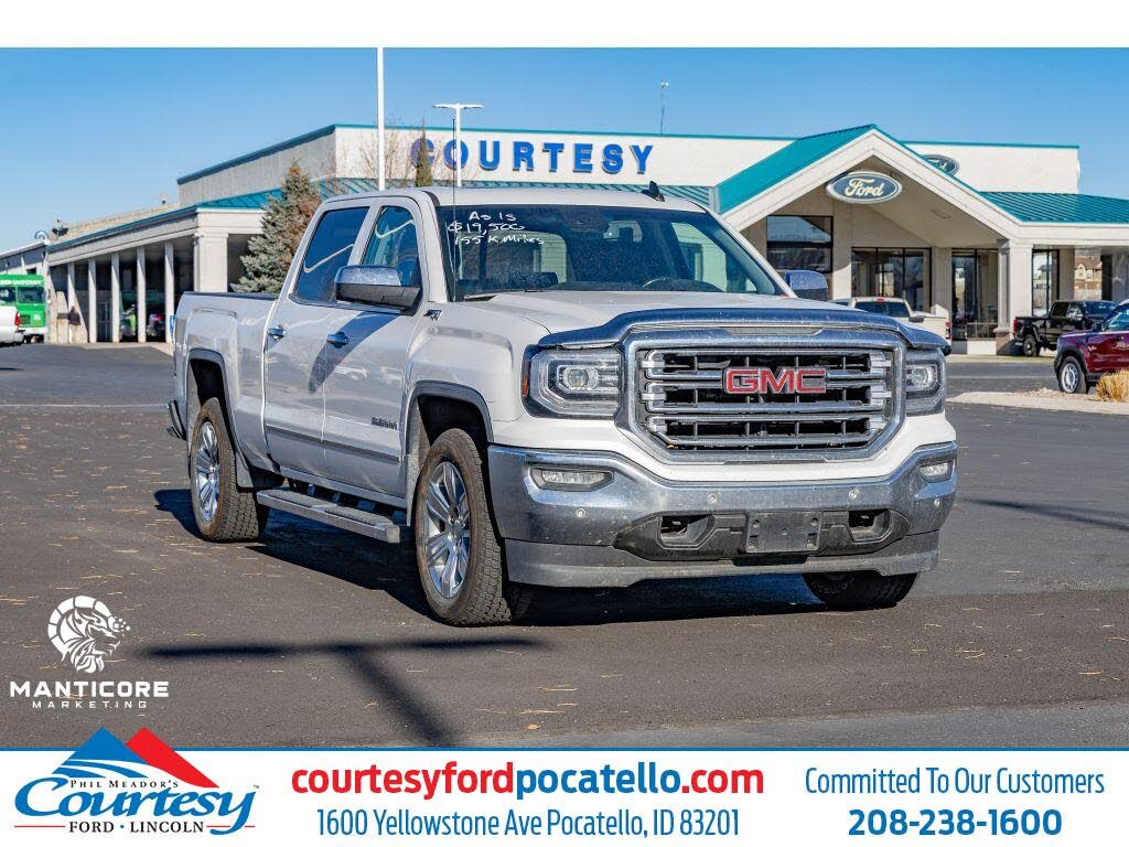 2018 GMC Sierra 1500 SLT Crew Cab 4WD