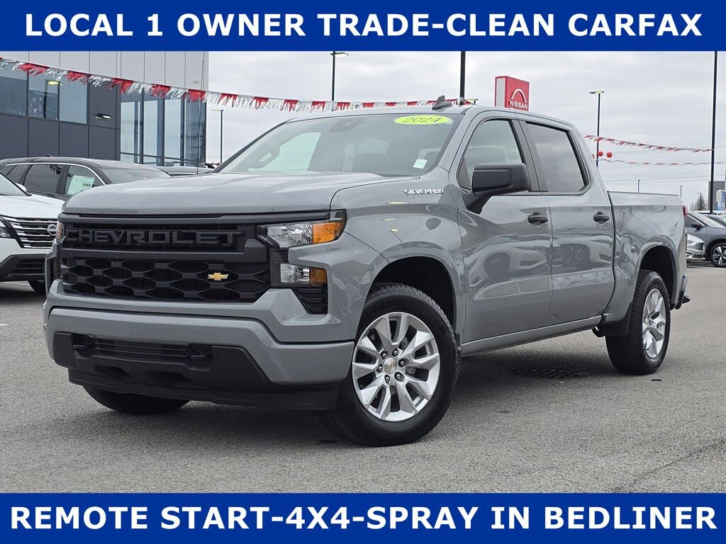 2024 Chevrolet Silverado 1500 Custom Crew Cab 4WD