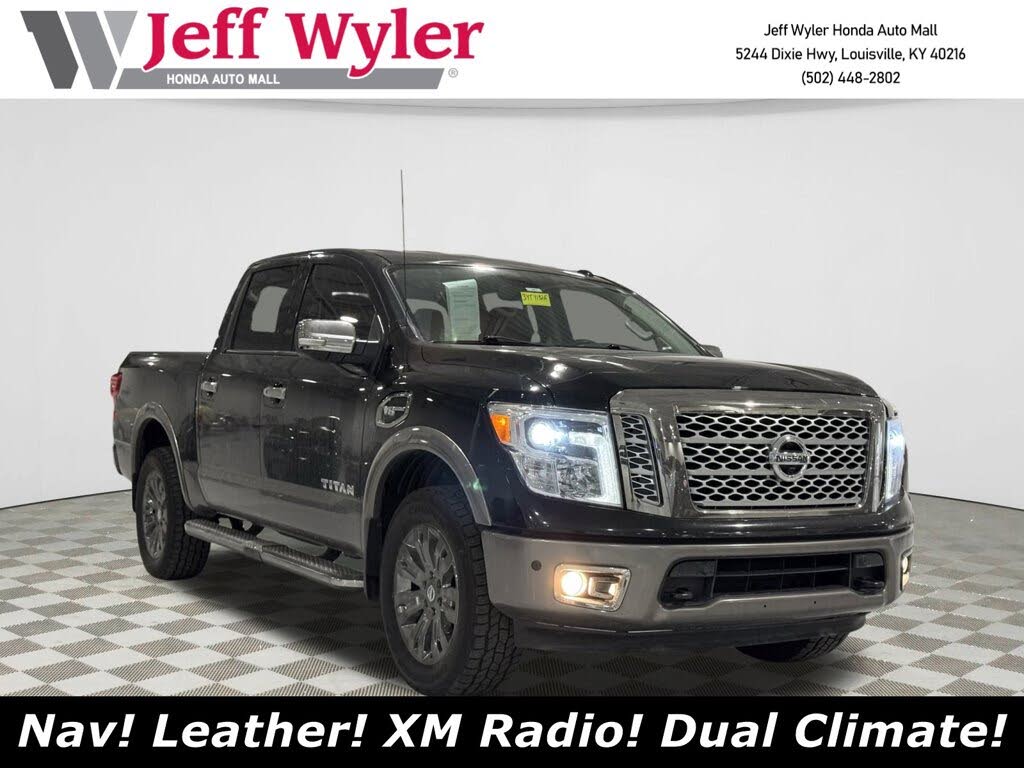 2017 Nissan Titan Platinum Reserve Crew Cab 4WD