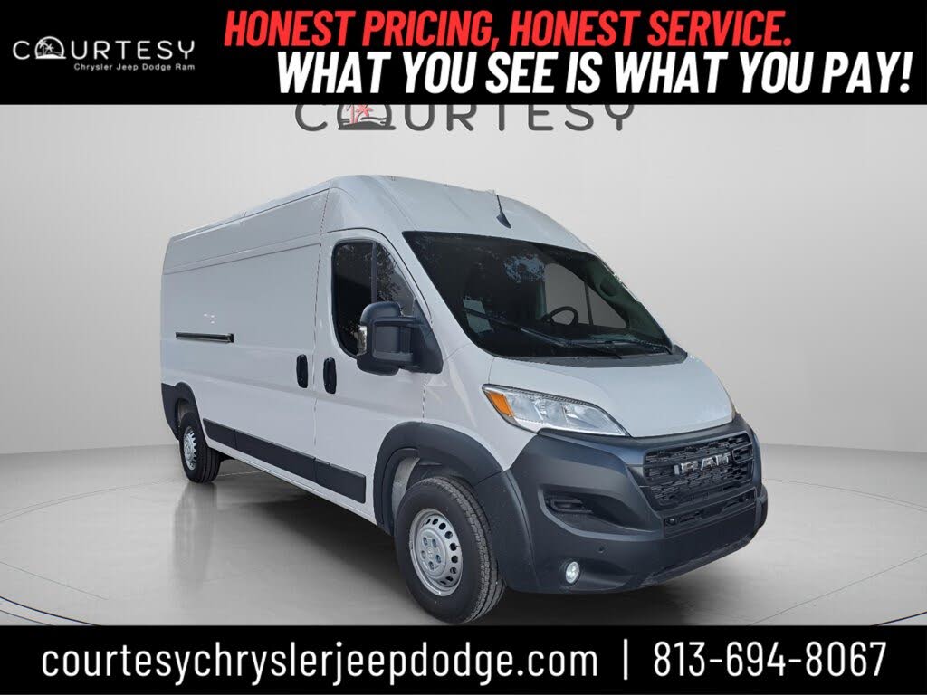 2026 RAM ProMaster 2500 Tradesman 159 High Roof Cargo Van FWD