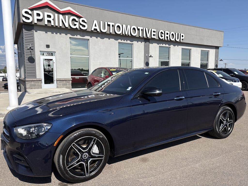 2021 Mercedes-Benz E-Class E 450 4MATIC Sedan AWD