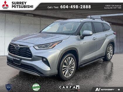 2021 Toyota Highlander Hybrid Platinum AWD