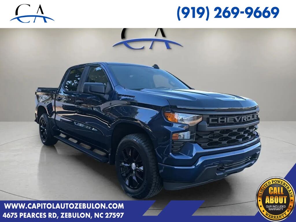 2022 Chevrolet Silverado 1500 Custom Crew Cab 4WD