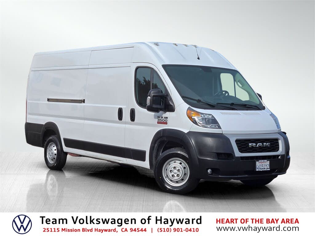 2020 RAM ProMaster 3500 159 High Roof Extended Cargo Van FWD