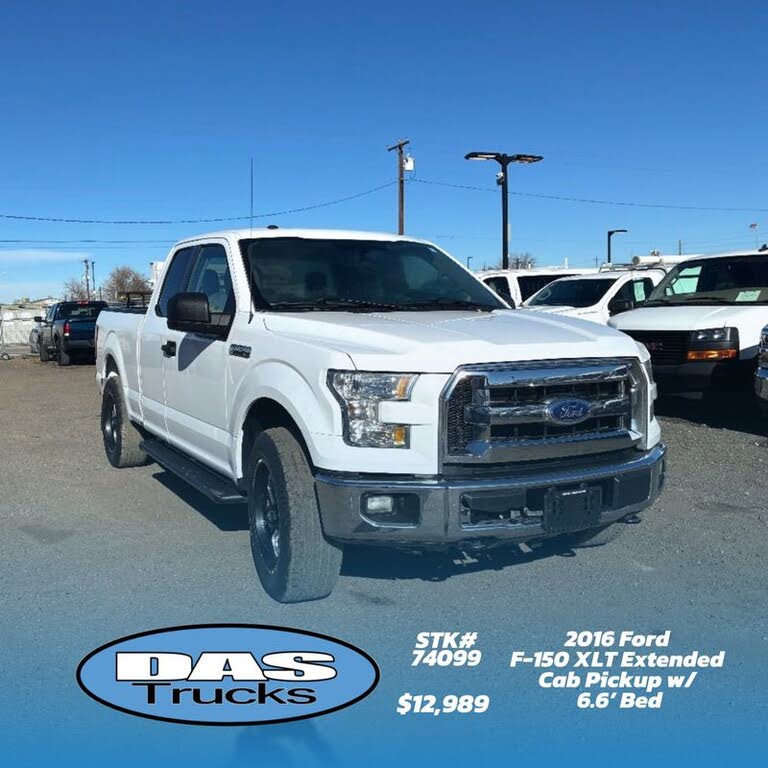 2016 Ford F-150 XLT SuperCab 4WD