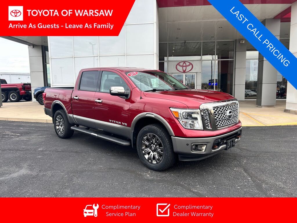 2018 Nissan Titan Platinum Reserve Crew Cab 4WD