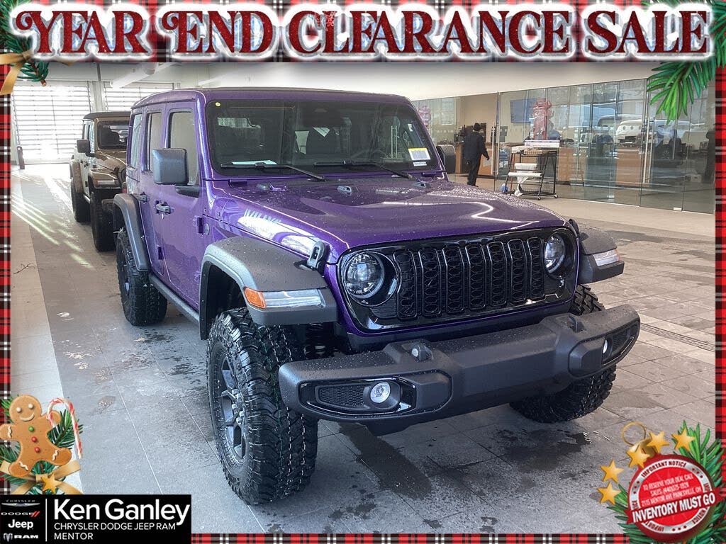 2026 Jeep Wrangler Willys 4-Door 4WD