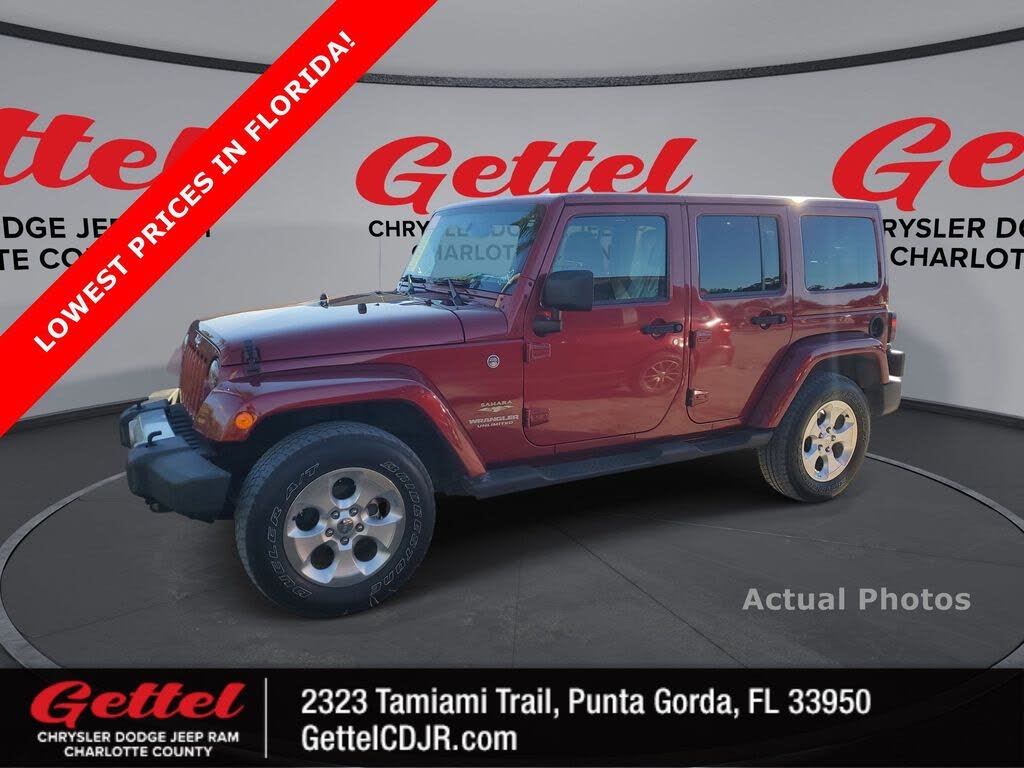 2013 Jeep Wrangler Unlimited Sahara 4WD