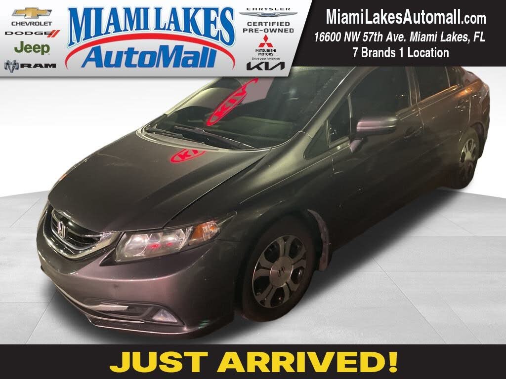 2015 Honda Civic Hybrid FWD with Leather