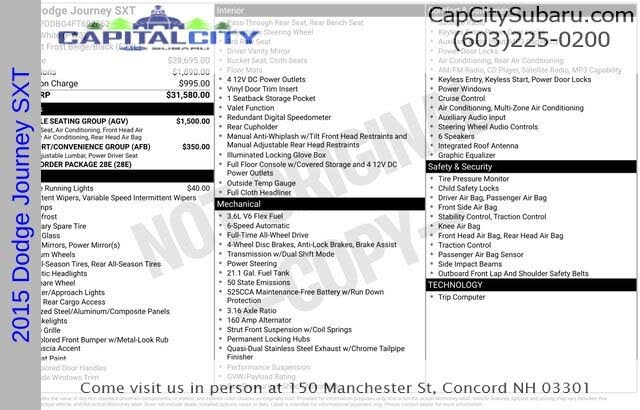 2015 Dodge Journey SXT AWD