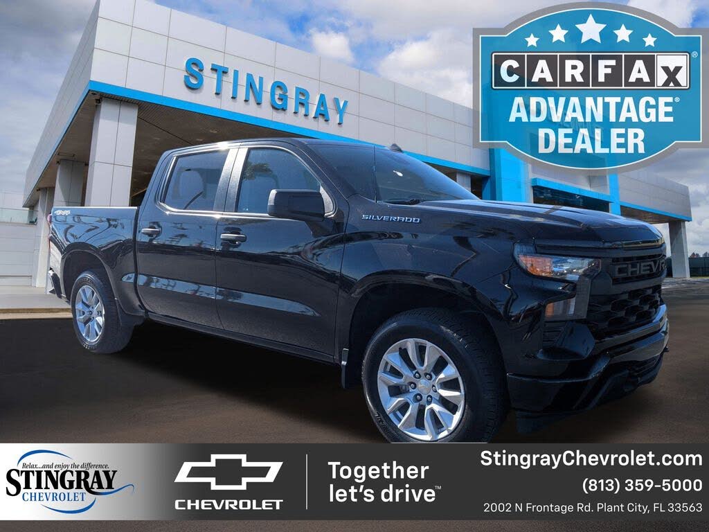 2022 Chevrolet Silverado 1500 Custom Crew Cab 4WD