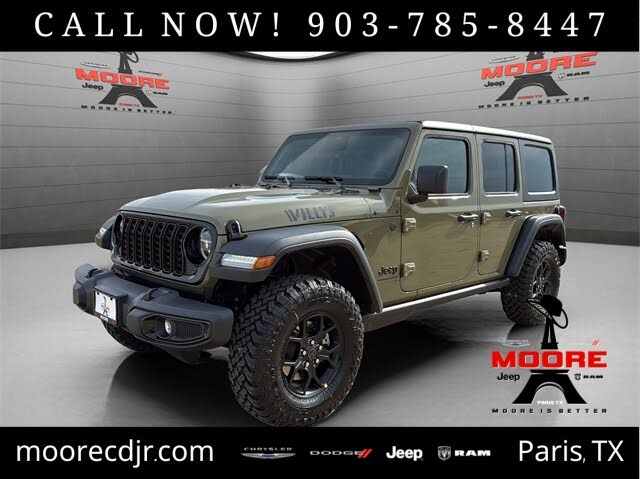 2026 Jeep Wrangler Willys 4-Door 4WD