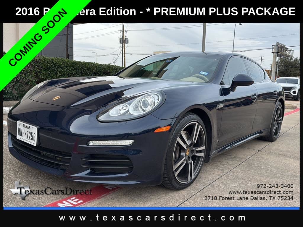 2016 Porsche Panamera Edition