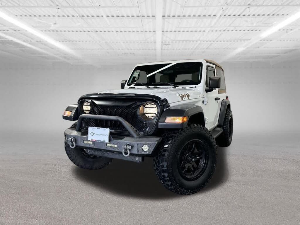 2020 Jeep Wrangler Black and Tan 4WD