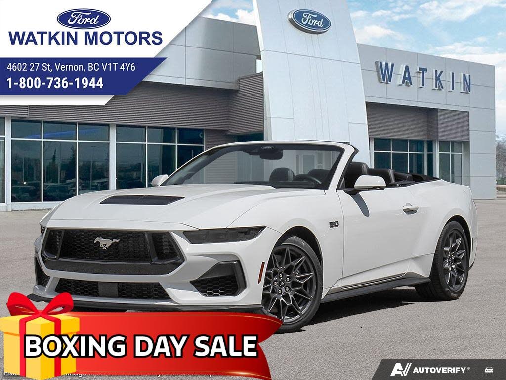 2025 Ford Mustang GT Premium Convertible RWD