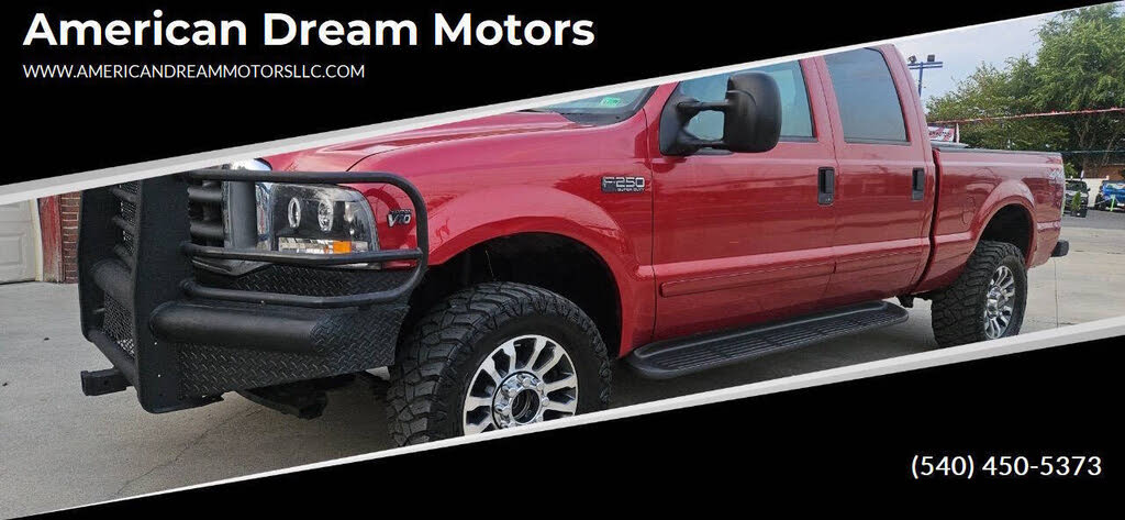 2002 Ford F-250 Super Duty XLT 4WD Crew Cab SB